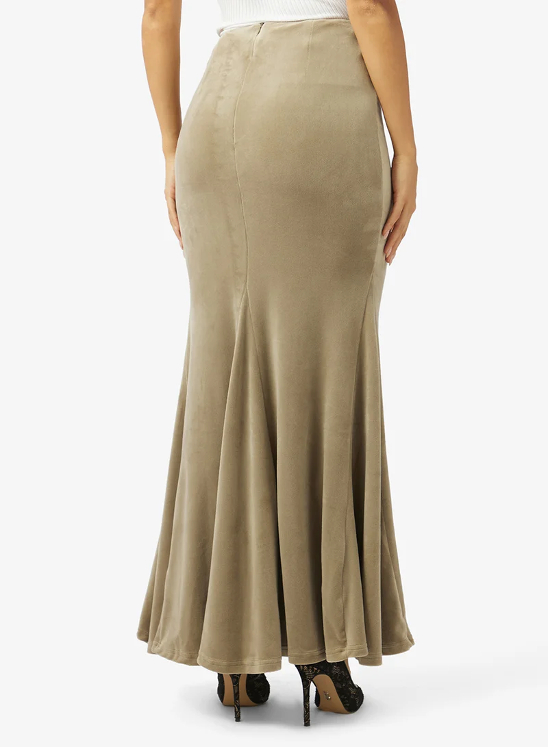 Khizana  Column Maxi Skirt for Women | Best Price UAE