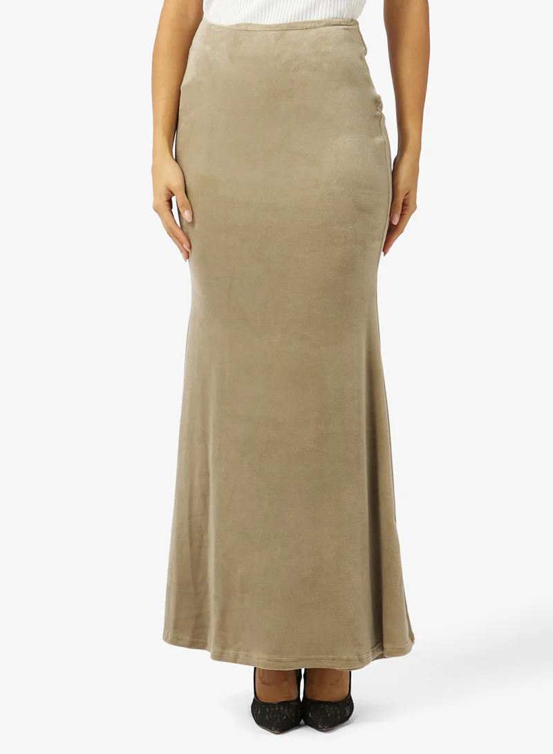 Khizana Column Maxi Skirt