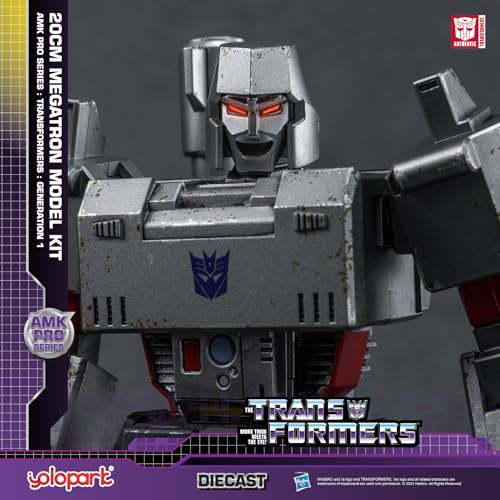 YOLOPARK Megatron Transformer Toy787 Inch Transformers G1 Megatron Action Figure with Upgraded WeaponryHighly Articulated Collectible Transformer Toys for Ages 15 and UpNo Converting - Image 5