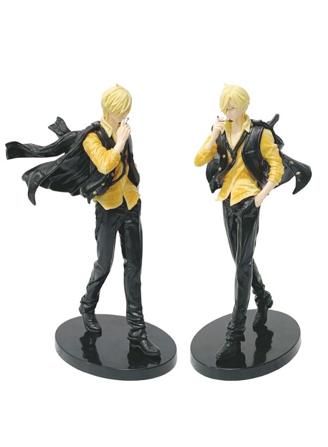 general One Piece anime peripheral black-footed Yamaji hand-made tide play model statue living room desktop decoration gift - Image 2