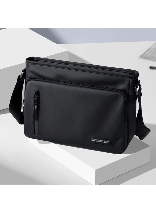 Golf Men'S Casual Single Shoulder Bag With Multiple Compartments For Ipad And Phone, Water-Resistant Lightweight Crossbody Bag For Commuting And Business - Image 4