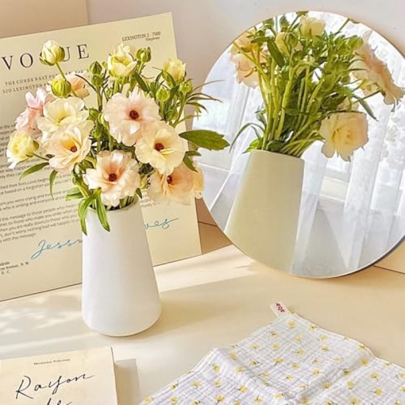 Round Table Centerpiece Mirrors 12 Inch Circular Silver Mirror Tiles - Decorative Mirror Plates for Wedding Party Event Decor - Image 5