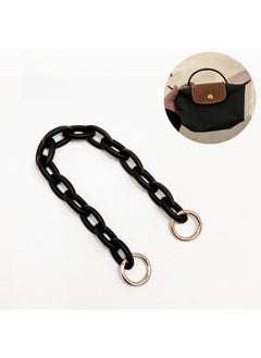 Generic Wholesale Mini Bag DIY Punch Eyelet Underarm Chain Strap Matte resin (black) 60cm without tools 