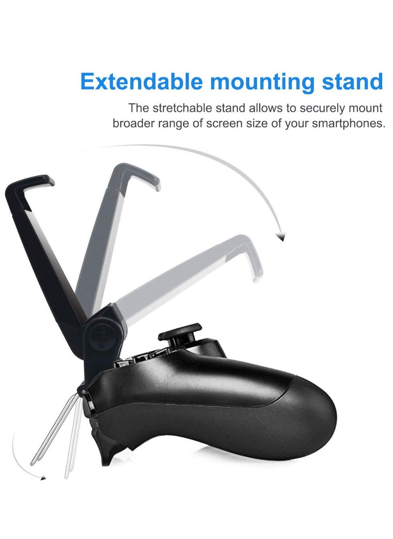 Y&D - Phone Clip for PS4 Controller Holder, Mobile Game Adjustable Holder Smart Controller, Playstation4 Remote Play - Image 1