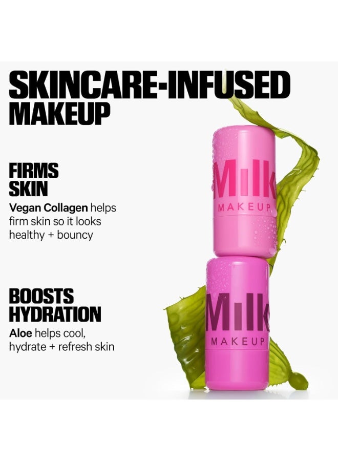 ميلك ميكب ملون شفاه جيل تنت كولينج ووتر من ميلك ميك اب - 4.8 جرام - ملمع وخدود شفاف - لمسة نهائية مائية قابلة للدمج- اكثر 1000 مسحة لكل قطعة- نباتي لم يتم اختباره على الحيوانات - Image 2