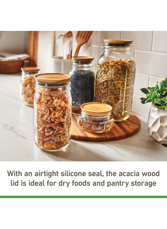 Ball® Jar Lids, 5 Pack Ball Jar Wooden Storage Lids - pzsku/ZE1D6A7F1B4121AE20B95Z/45/_/1736571232/73377d1b-5a8a-47b1-8481-cb1fccb6c65f