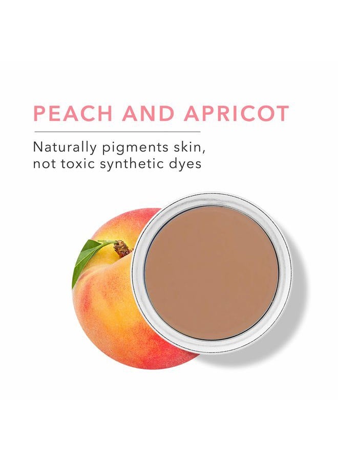 100 % Pure Fruit Pigmented Cream Foundation, Toffee, Full Coverage Foundation, Anti-Aging, Matte Finish, Vegan Makeup (Tan with Neutral Undertone) - 0.32 oz - Image 3