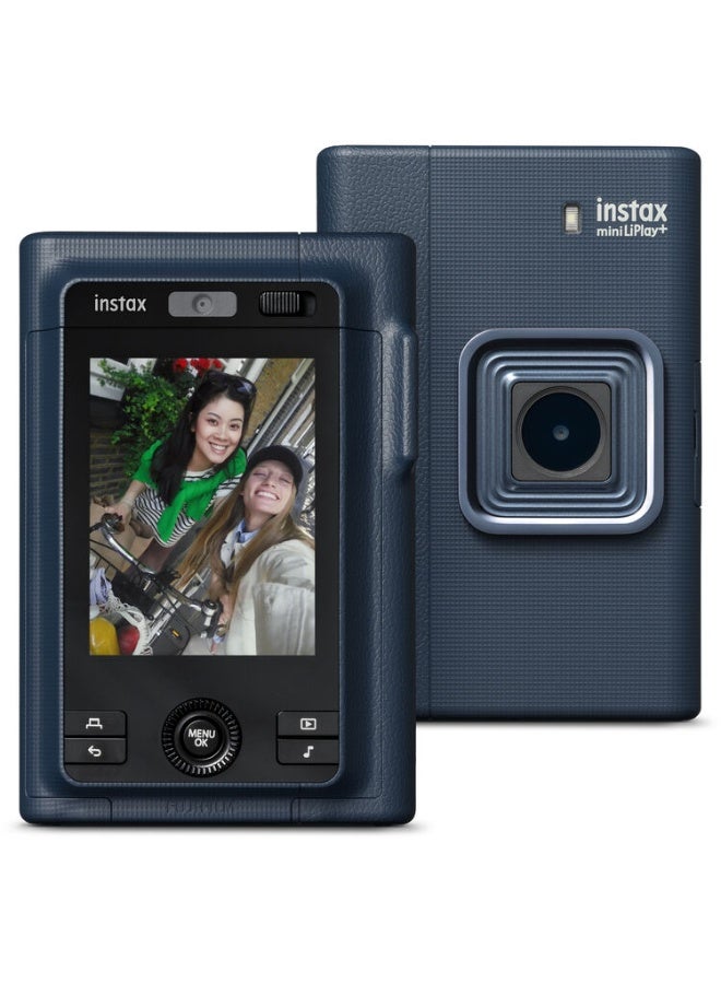 instax mini LiPlay+ Hybrid Instant Camera (Midnight Blue) - Image 2