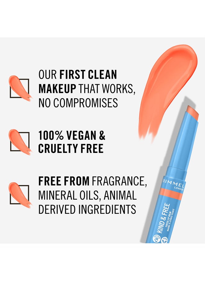 RIMMEL LONDON Kind And Free Tinted Lip Balm - 003 - Tropical Spark  - Image 4