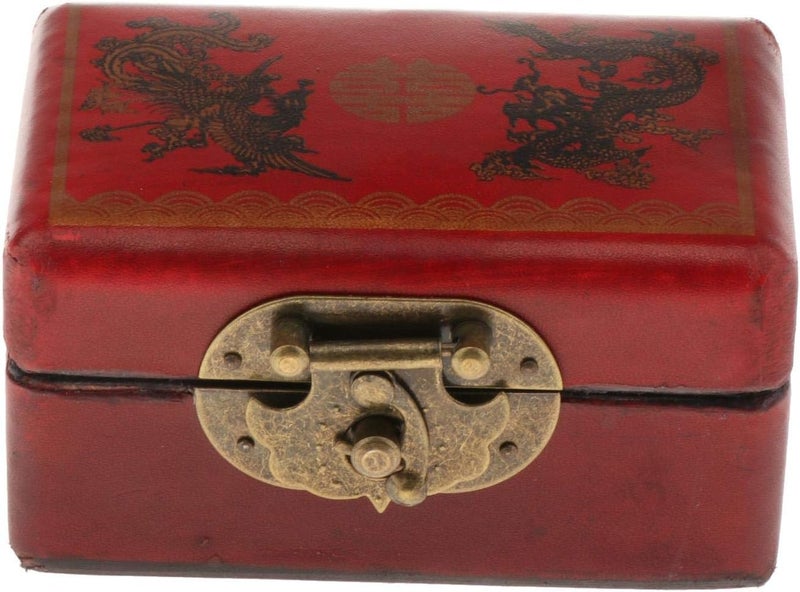 klarako Double Six White with Black Spots Dots Dominoes Game Set 28 Domino Tiles and Wooden Case Portable Travel Toys - Image 2