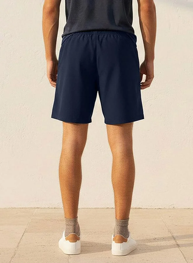 Kappa BLUE Kappa Men Mesh Panel Shorts for Men | Best Price UAE