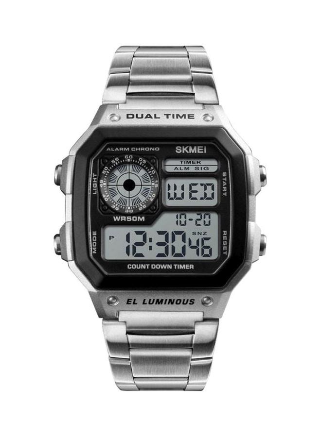 men Stainless Steel Digital Watch 1335