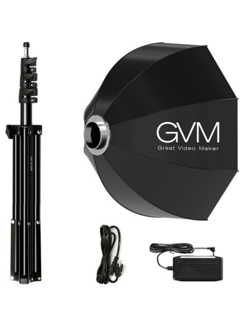 GVM Great Video Maker GVM P80S-2/P80S-2 II - 1 Light With Soft Box  - Image 2