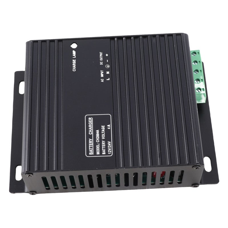 Generator Intelligent Battery Charger: 4A DC12V/24V Auto Voltage Identification - Aluminum Alloy Build Wide Temperature Resistance for Generator Acid Battery Charging - Image 5