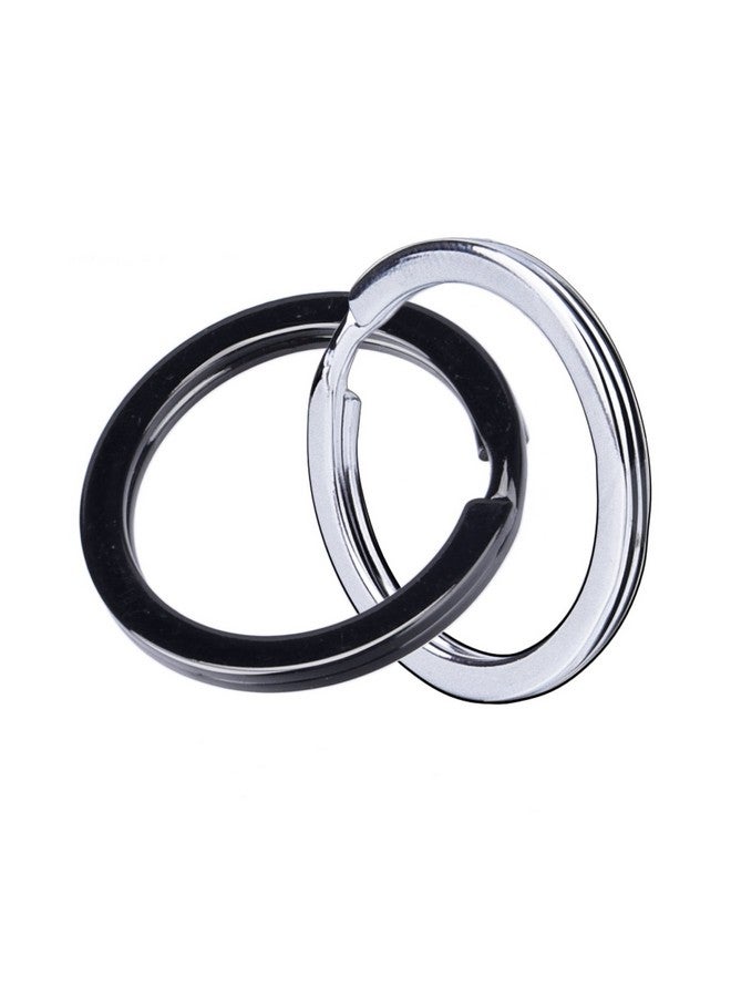 Sunmns 1 Inch Flat Key Chain Ring Metal Split Keychain Keyrings For Car Home Keys Organization Arts Crafts Lanyards 36 Pieces - Image 5