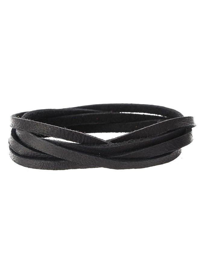 Realeather Silver Creek Leather Co Realeather DOS50-1000 Deerskin Leather Lace for Crafts and Jewelry Making, 0.125" x 50', Black, 1-Spool - Image 3