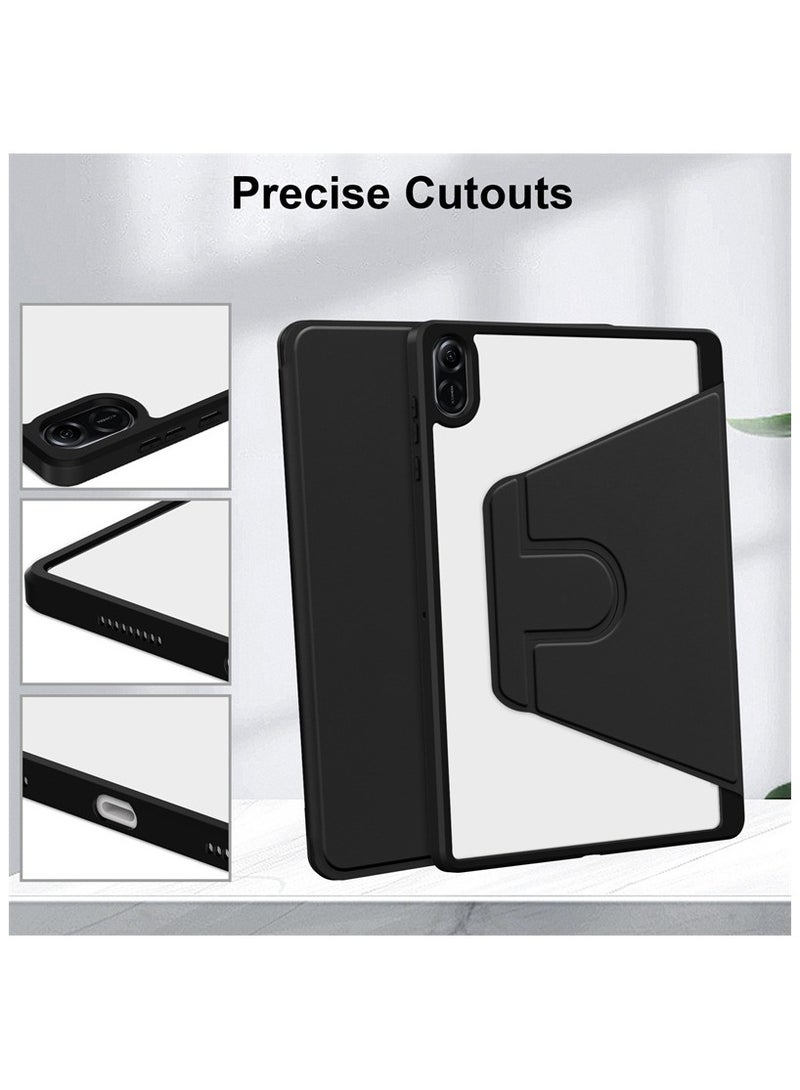 Fankalo Tablet Case for Honor Pad X8a 11 inch,360 Degree Swivel Stand Folio Flip Smart Tablet Cover - Image 4