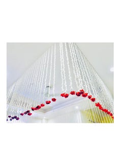 Generic SPHINX Artificial rajnigandha Buds Rose Strings for Home Function Festive Decor Wedding haldi Ceremony Pooja Housewarming Decorations Approx 2.5 ft Height - (Red, 12 Pieces)  - Image 3