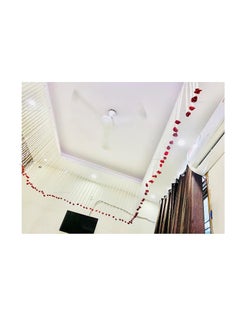 Generic SPHINX Artificial rajnigandha Buds Rose Strings for Home Function Festive Decor Wedding haldi Ceremony Pooja Housewarming Decorations Approx 2.5 ft Height - (Red, 12 Pieces)  - Image 4