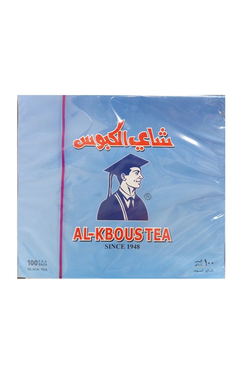 Al-Kbous Black Tea, 100 Tea Bags