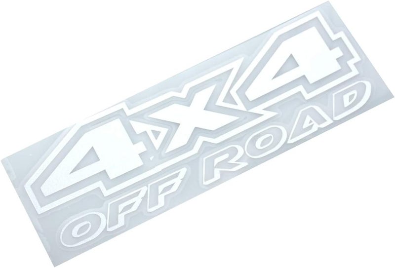 EmbRoom 2pcs 4x4 Offroad Decals - White Vinyl Replacement Stickers for Trucks - Image 5