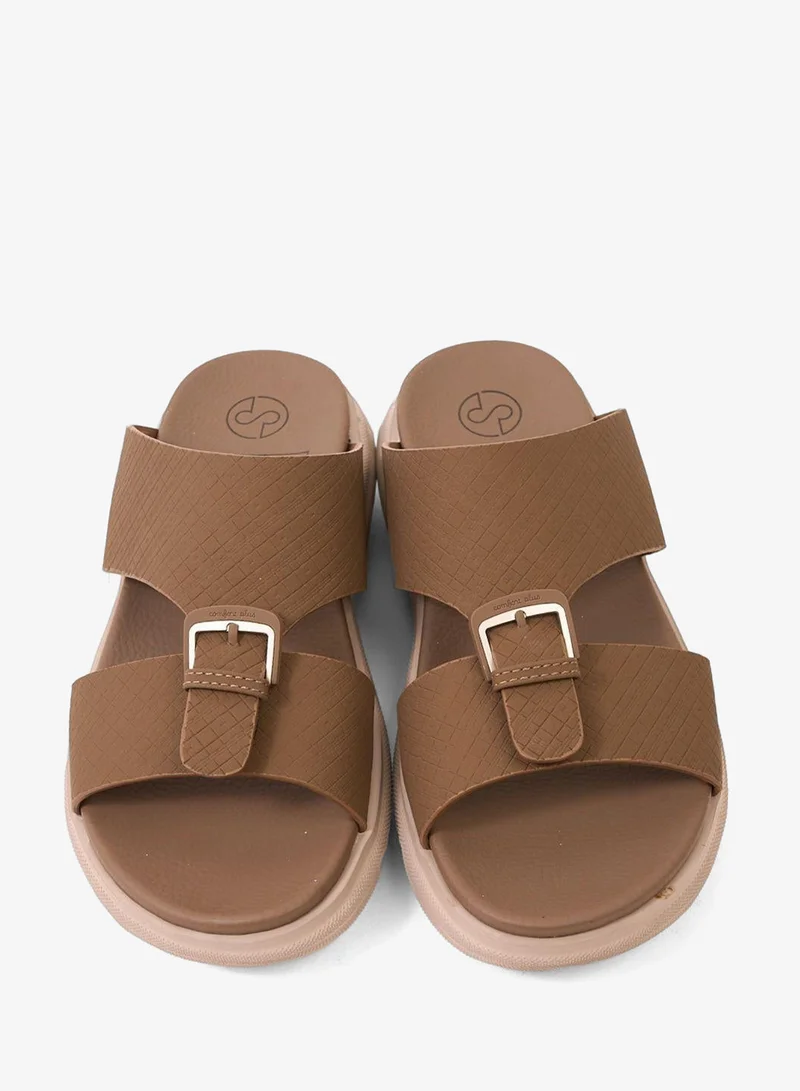 Comfort Plus  COMFORT PLUS PURE MOTION ARABIC SANDALS BROWN for Men | Best Price UAE