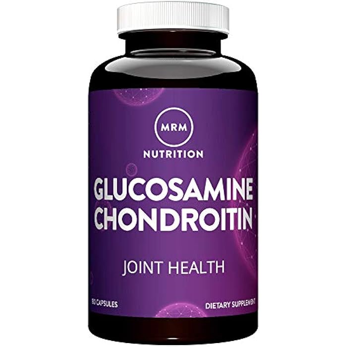 MRM Nutrition Glucosamine 1500mg & Chondroitin Sulfate 1200mg-For Women and Men-Joint Support Supplement for Cartilage Health, Mobility, Connective Tissue, & Nutrition, Gluten-Free - 60 Servings - Image 1