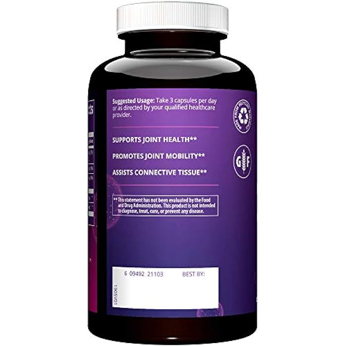 MRM Nutrition Glucosamine 1500mg & Chondroitin Sulfate 1200mg-For Women and Men-Joint Support Supplement for Cartilage Health, Mobility, Connective Tissue, & Nutrition, Gluten-Free - 60 Servings - Image 2