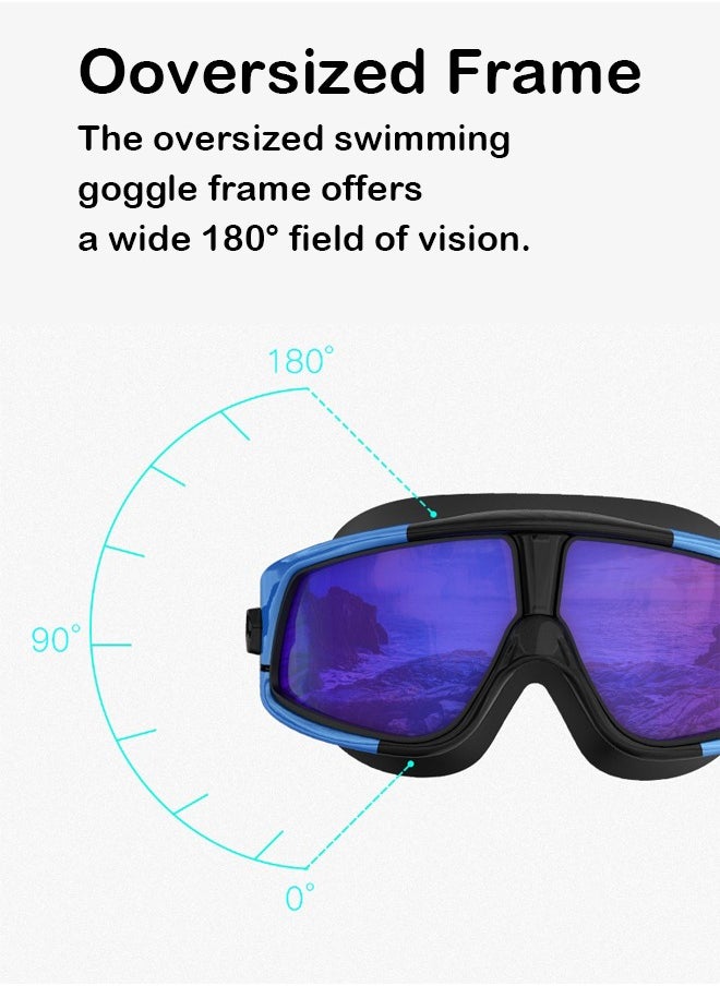 3D soft and comfortable silicone ring swimming goggles, anti-fogging coated HD large frame lenses, adjustable silicone goggle strap - pzsku/ZE1D76090077385D2F098Z/45/_/1724078091/e2e86be3-c9b0-4b9a-943b-500fd72300b1