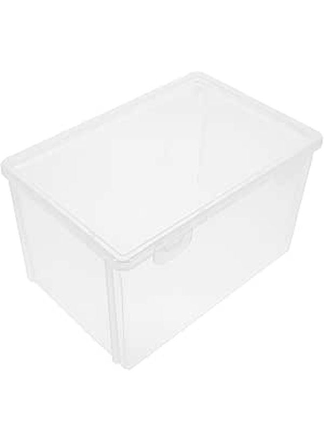 Airtight Bread Storage Container Clear Plastic Reusable Loaf Cake Keeper - Image 1