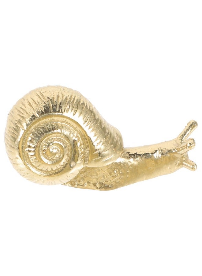 Veemoon Brass Animal Drawer Knobs Snail Furniture Handle Decorative Insect Cabinet Pulls Gold Dresser Handles Gold Dresser Hardware for Wardrobe, Door & Drawer, Cupboard DIY Knobs - Image 1