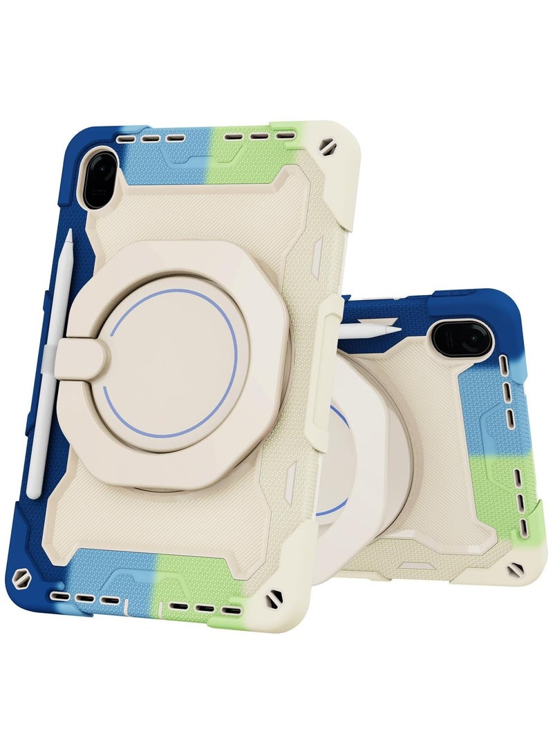 general Kids case Compatible with Honro Pad X9 11.5 Inch 2023,Heavy Duty Shockproof Cover with Screen Protector & Rotating Stand & Pencil Holder For Honor Pad X9