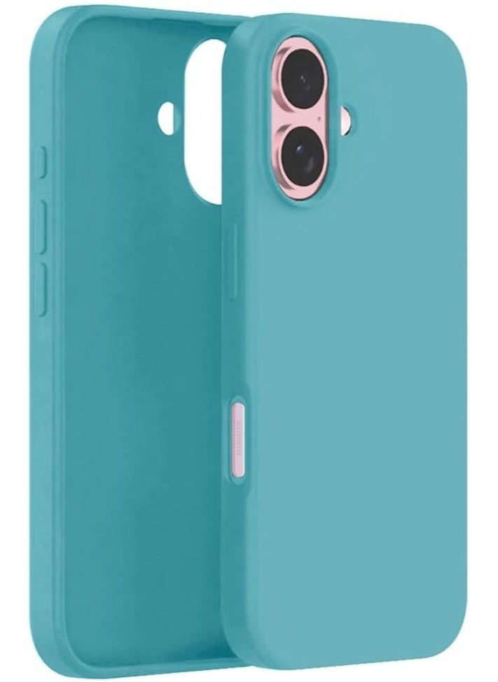 JAJEEK "New Liquid Silicone Case for iPhone 16 Plus - Ultra-Slim Design with Soft Microfiber Lining & Drop Protection" - Image 2