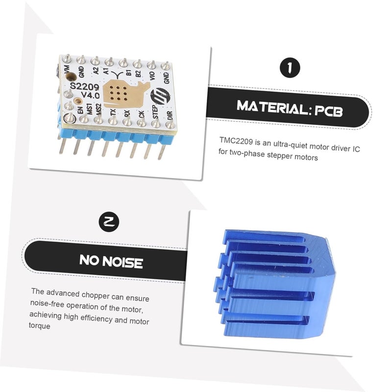 Gatuida 2. Ultra-Quiet Stepper for Printers Compatible Easy to Use Technology for Sensorless Homing - Image 4