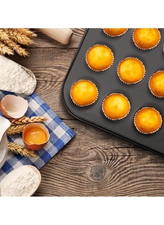 Mini Muffin & Cupcake Baking Pan with Non-Stick Coating for Easy Use & Clean 24 Cup 3.5cm Cup | Muffin & Cupcake Mold - pzsku/ZE1D7B3963DBC32A5AFACZ/45/_/1734353802/9f00ac33-1ad3-453e-9658-55acb0299504