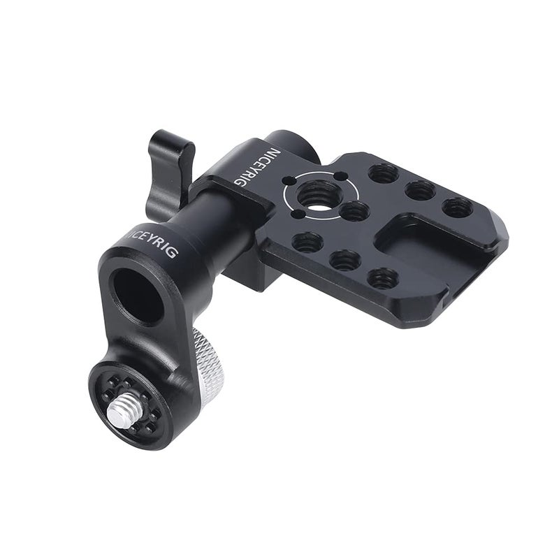 NICEYRIG 15mm Rod Extension Kit with Cold Shoe Plate Applicable for Sony FX6 FS5-458 - Image 1