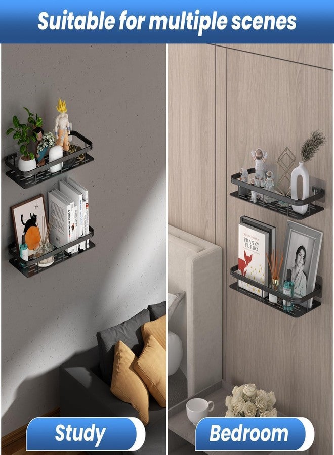 VEZPAX Self Adhesive Bathroom Shelf - Wall Mounted Organizer Rack Holder | No-Drill Wall Shelf Stand for Bathroom Accessories & Toiletries | Strong Adhesive Storage Rack - Image 5