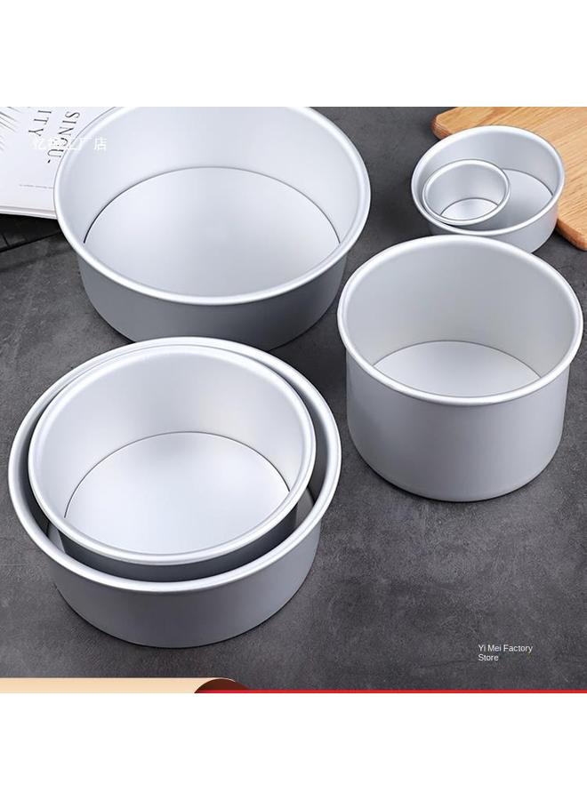 Bluejw Cake Live Bottom Mold 6 Inch 8 Inch 10 Inch 12 Inch Round High Birthday Baking Chiffon Cake Anode Mold Embryo - Image 2