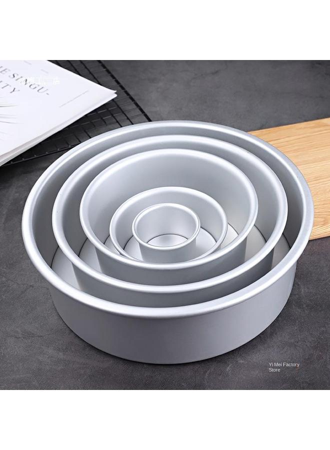 Bluejw Cake Live Bottom Mold 6 Inch 8 Inch 10 Inch 12 Inch Round High Birthday Baking Chiffon Cake Anode Mold Embryo - Image 5