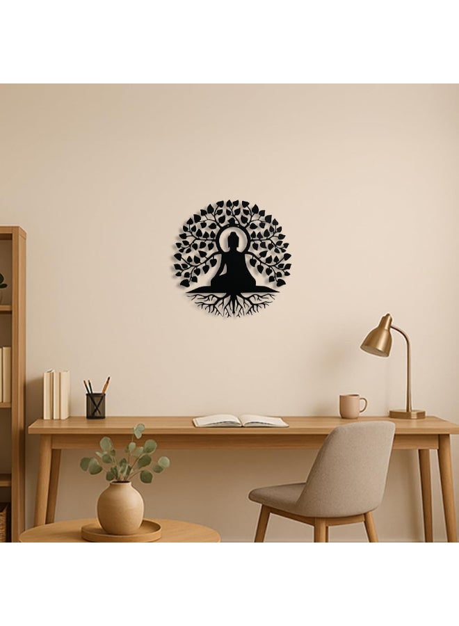 RIGID Buddha Metal Wall Art 3 - Image 1