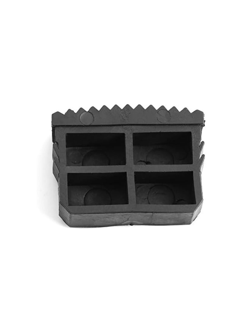Generic - Ladder Feet, 4pcs Extension Ladder Parts Rubber Non Slip Step Ladder Feet Pads Mat Cushion Security Bumpers Replacement Kit - Image 1