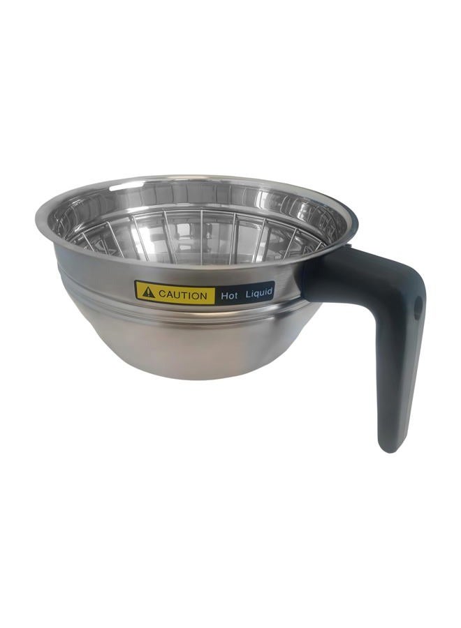 OCSParts OCS Parts 20216.0000 Funnel with Black Handle | Replacement Stainless Steel Brew Funnel for Bunn Coffee Machines - Image 1