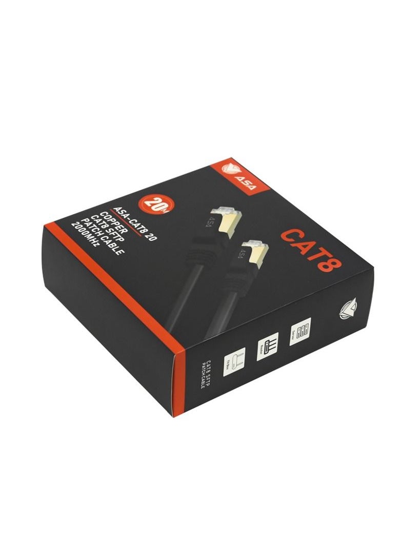 ASA CAT8 20 meter SFTP Patch Cable 2000MHz  - Image 5