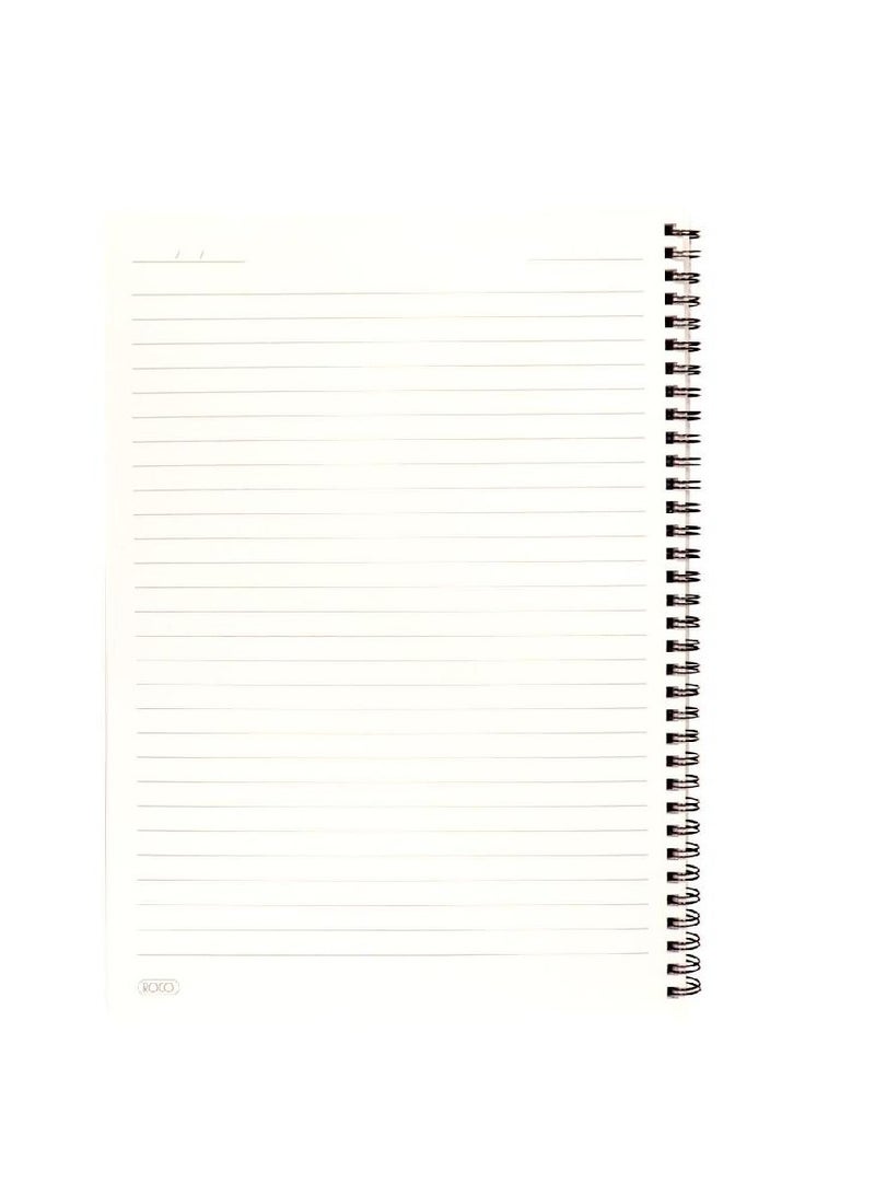 روكو دفتر ملاحظات A4100 ورقة مفردة مسطرة (عربي) - Image 2