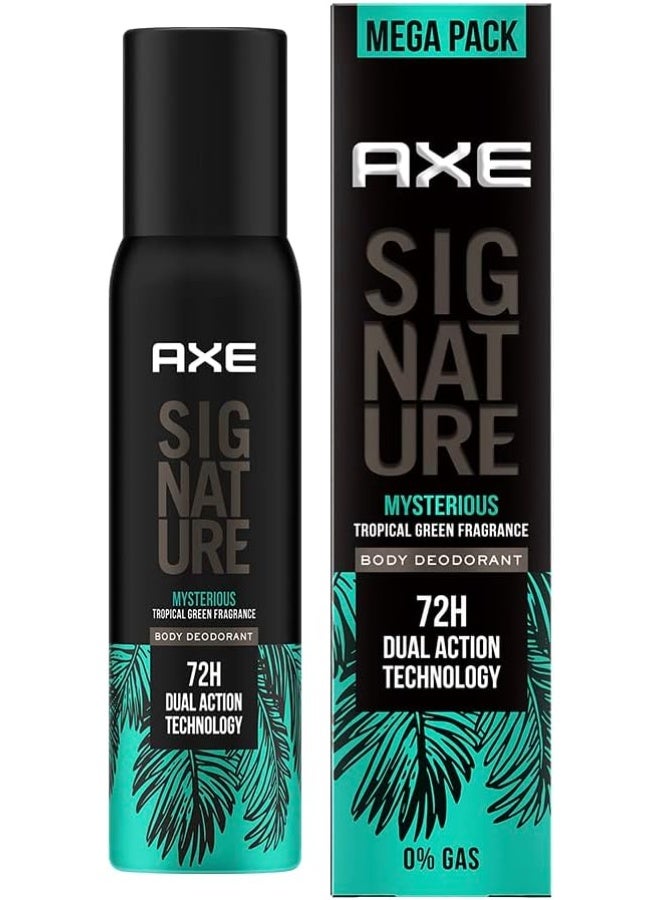 Axe Signature Mysterious Long Lasting No Gas Body Deodorant For Men 122ml - Image 1