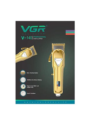 V-140 Electric Hair Clipper Gold