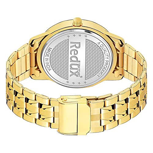 REDUX Analogue IPG Golden Dial Watch for Men’s - Image 4
