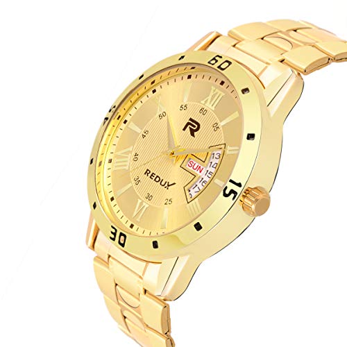 REDUX Analogue IPG Golden Dial Watch for Men’s - Image 3