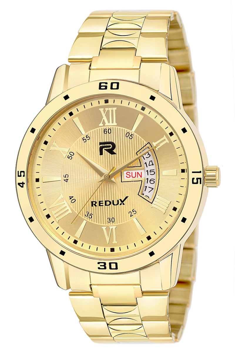 REDUX Analogue IPG Golden Dial Watch for Men’s - Image 1