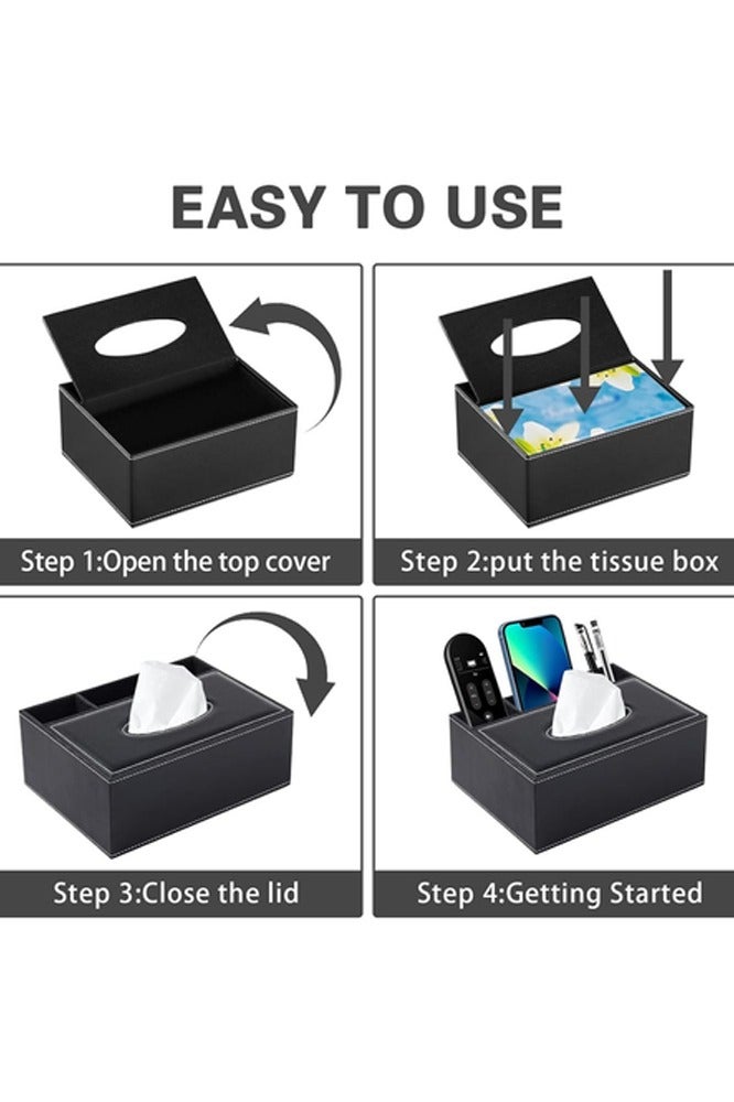 صندوق الأنسجة الجلدية متعددة الوظائف و صندوق تخزين التحكم عن بعد - Image 3